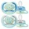 Philips Avent Fopspeen Air Night Boy 2 Stuks +6m 
