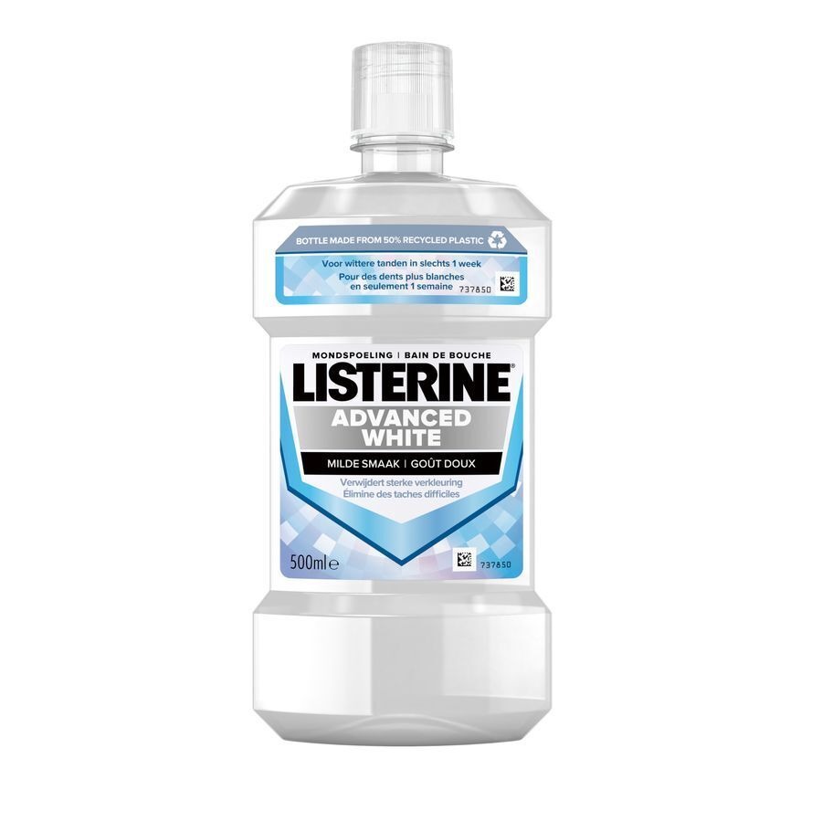 Listerine Advanced White Mondspoeling Mild 500ml