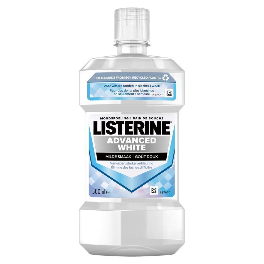 Listerine Advanced White Mondspoeling Mild 500ml