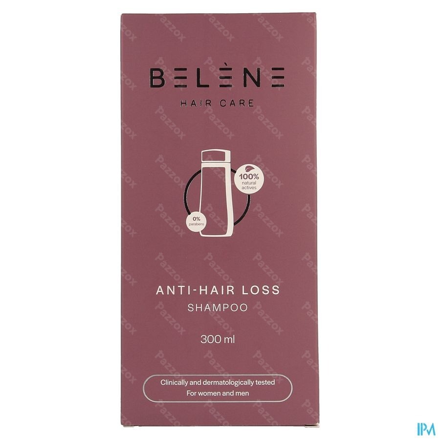 Belène Natuurlijke Shampoo Anti Haaruitval 300ml