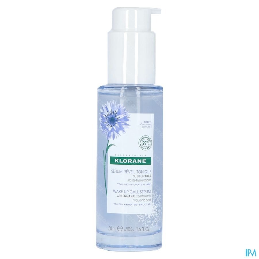 Klorane Gezicht Korenbloem Serum Wake Up 50ml