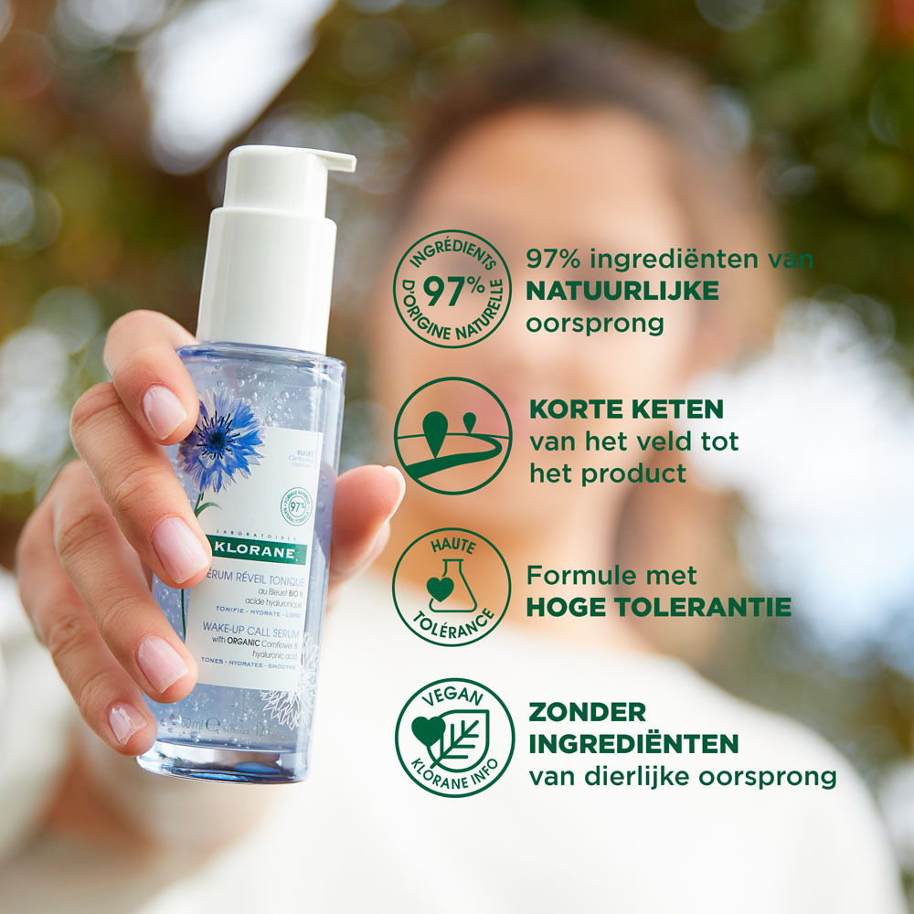 Klorane Gezicht Korenbloem Serum Wake Up 50ml