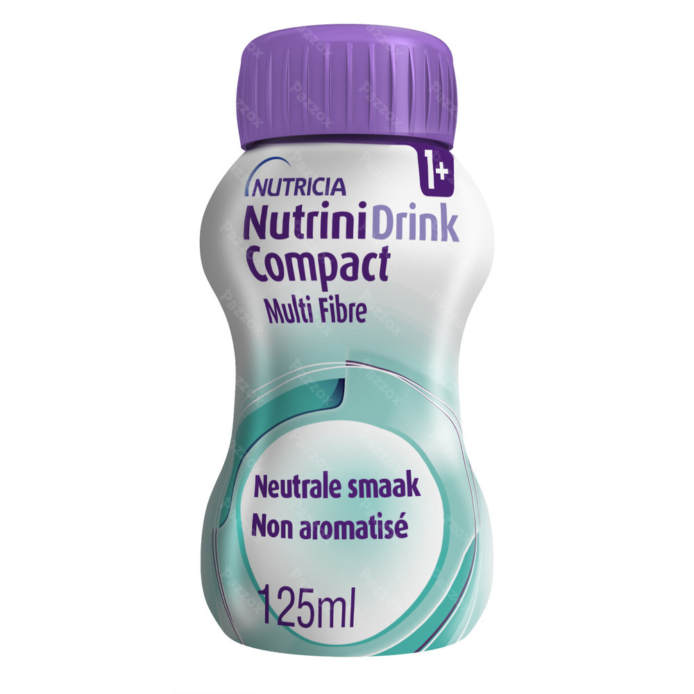 NutriniDrink Compact Multi Fibre Neutrale Smaak 4x125ml