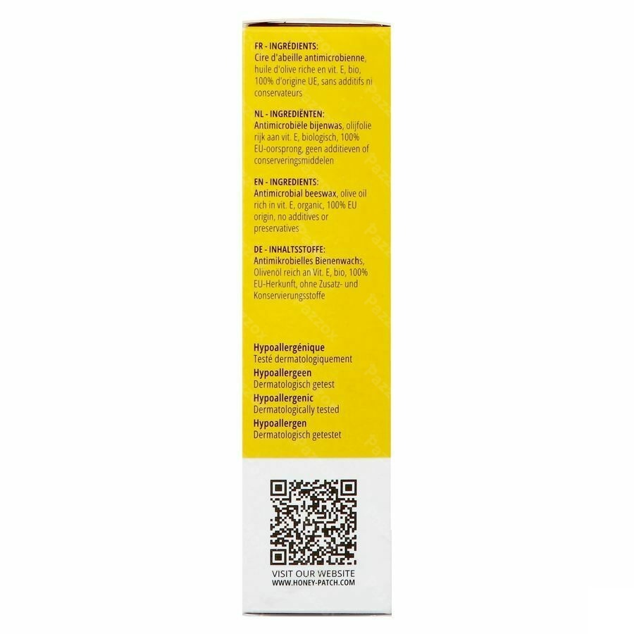 Honeypatch Balm Zalf Genez.bijwenas Besch.huid30ml