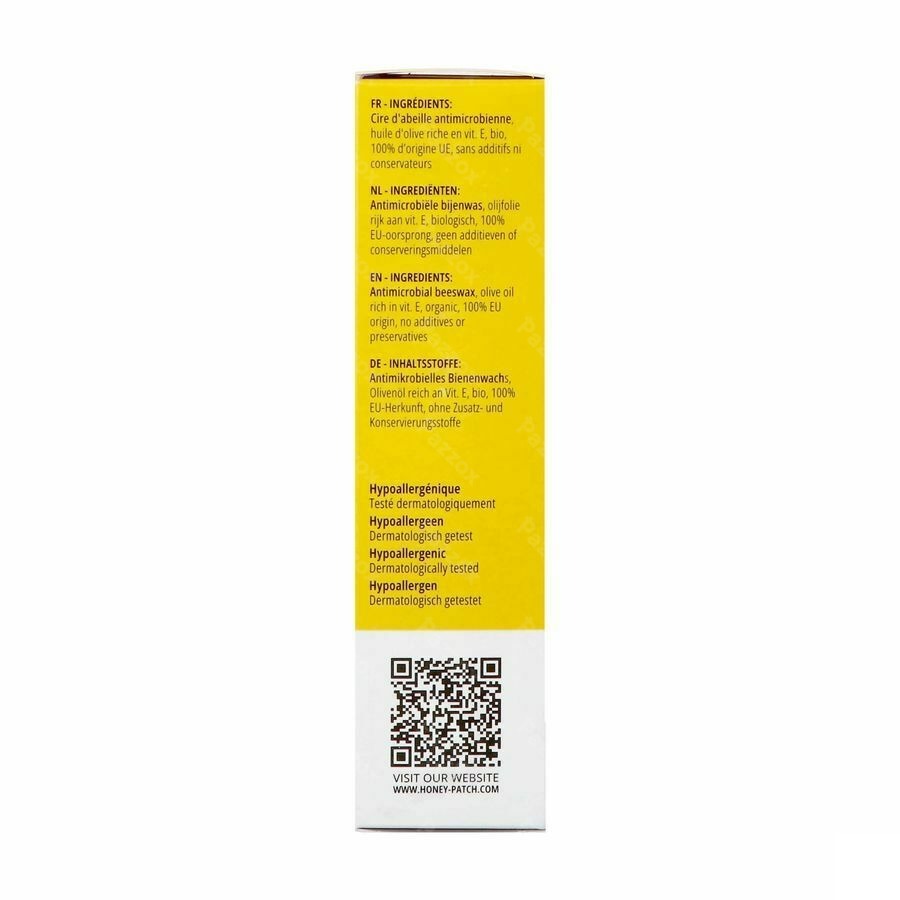Honeypatch Balm Zalf Genez.bijwenas Besch.huid30ml