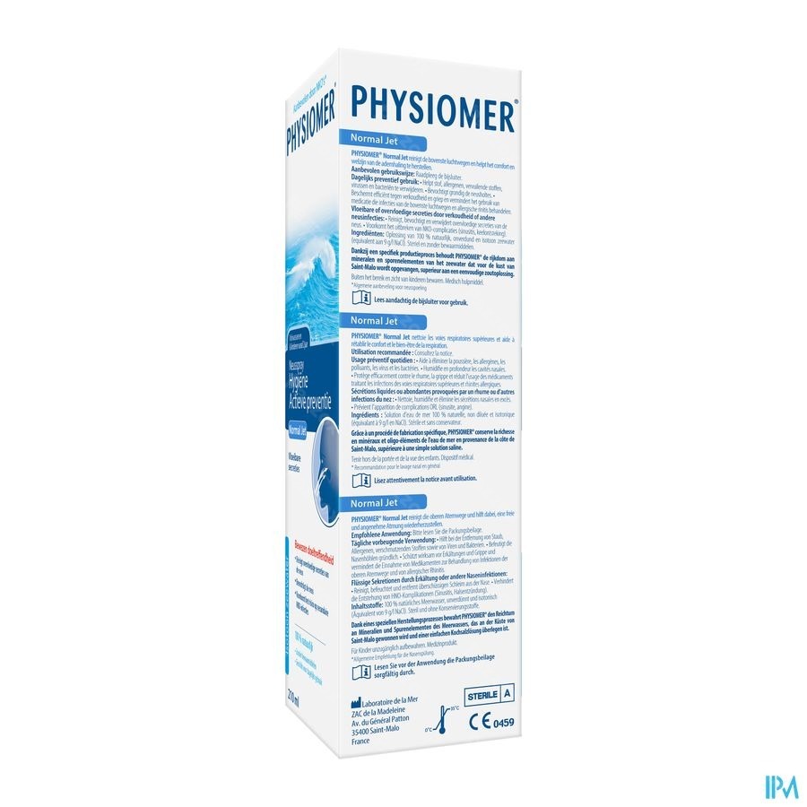 Physiomer Normal Jet 210ml
