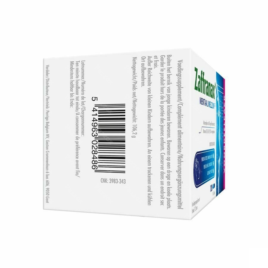 Zaffranax Mentaal Welzijn 120 capsules
