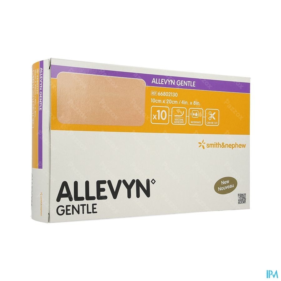 Allevyn Gentle Kp Foam 10cm X 20cm 10 66802130