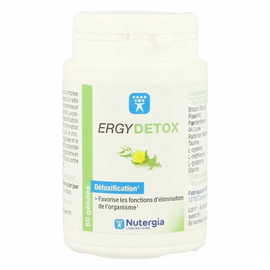 Ergydetox Caps 60