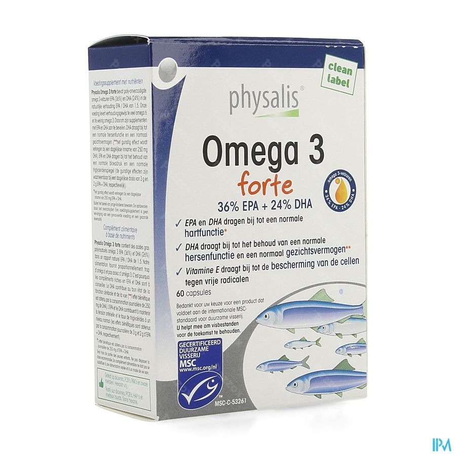 Physalis Omega 3 Forte Softcaps 60