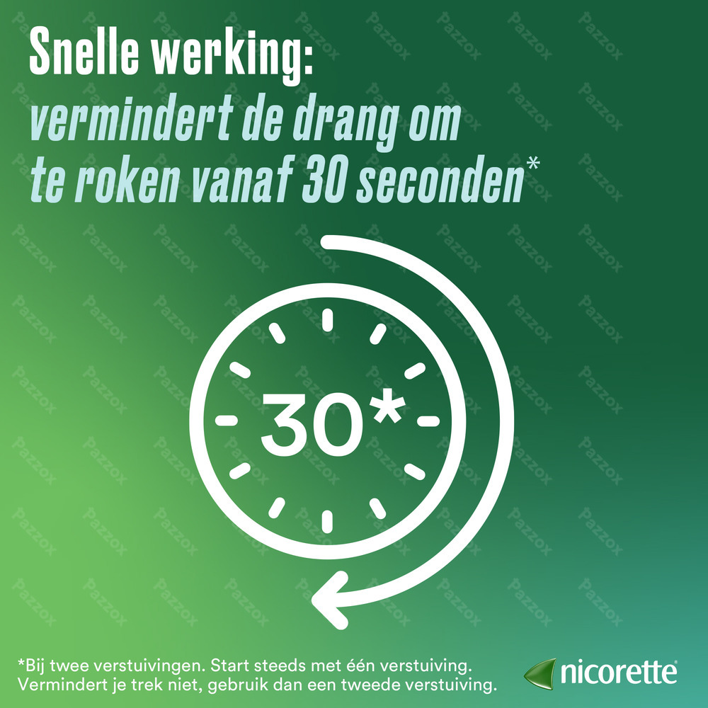 Nicorette Fruit & Mint 1mg Mondspray 2 x 150 sprays
