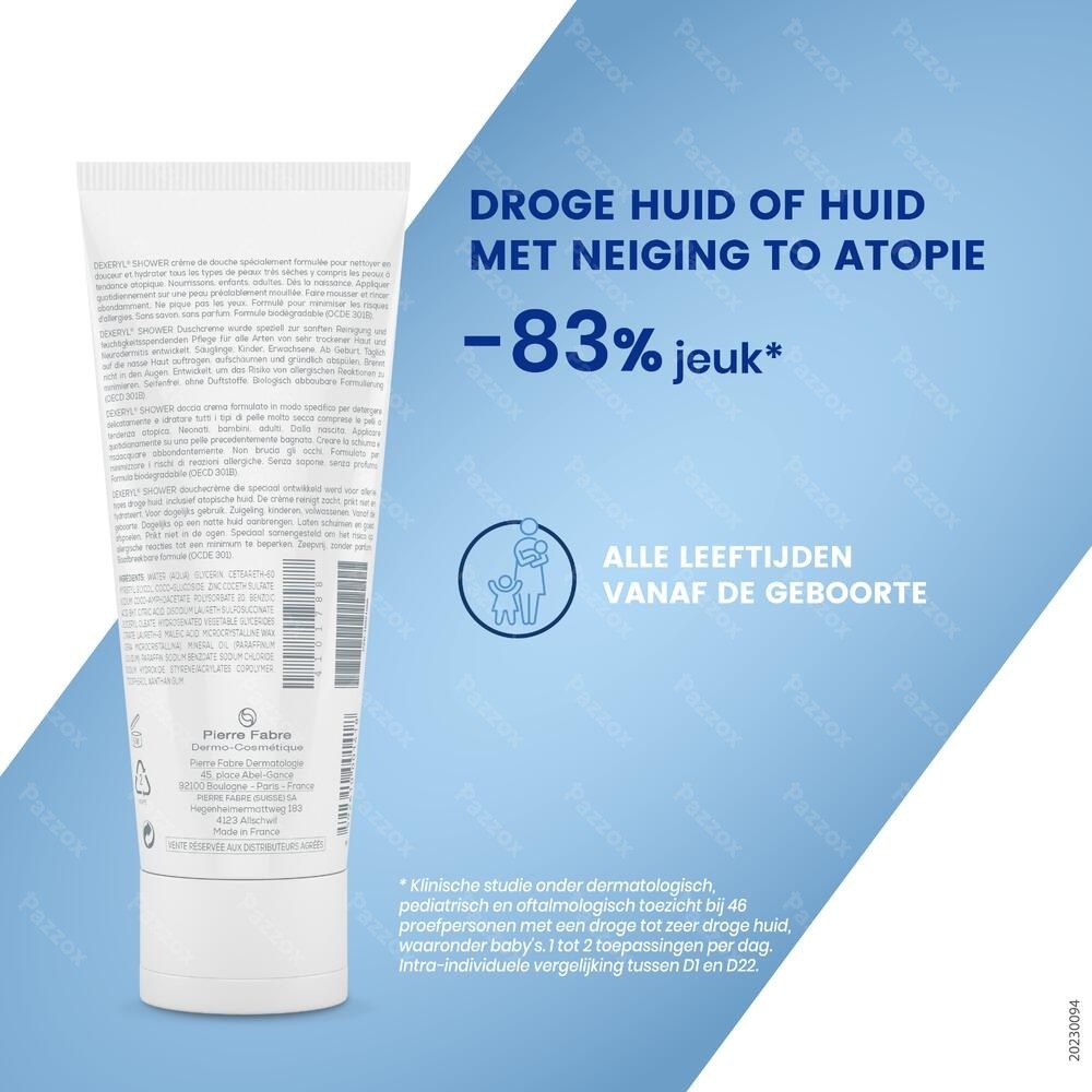 Dexeryl Shower Douchecrème 200ml