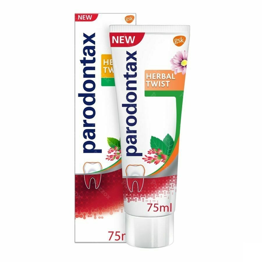 Parodontax Dentifrice Herbal Ginger Tube 75ml