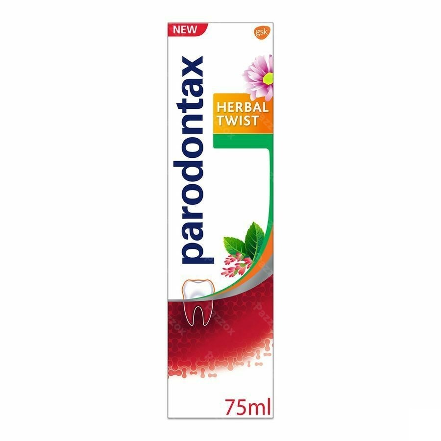 Parodontax Dentifrice Herbal Ginger Tube 75ml