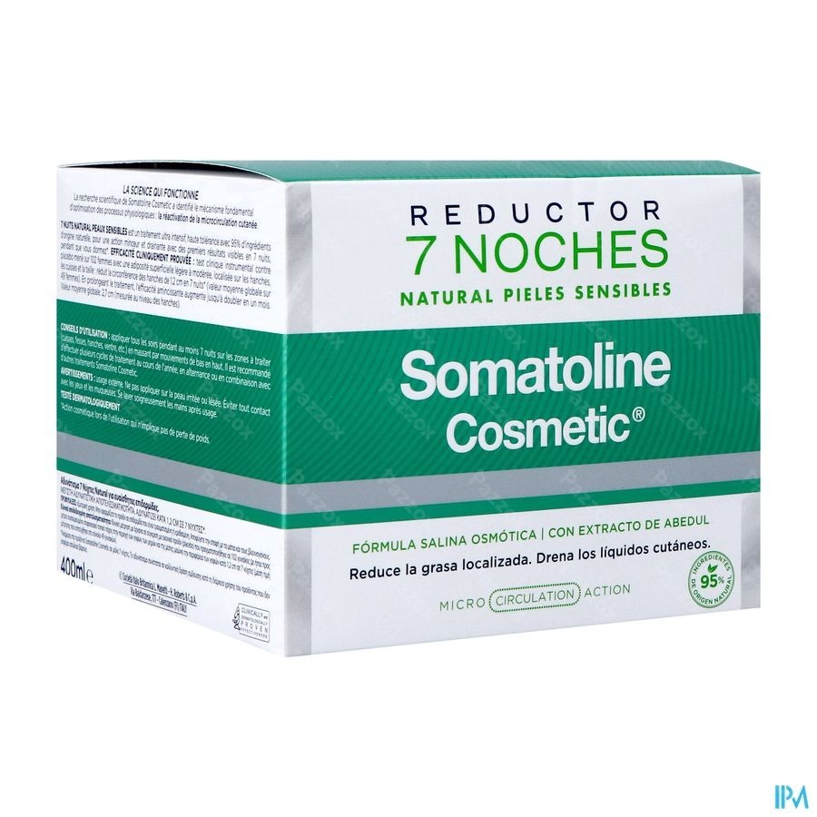 Somatoline Cosm.afslankend 7 Nachten Natural 400ml