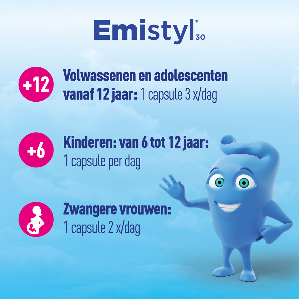Emistyl 30 Caps 30