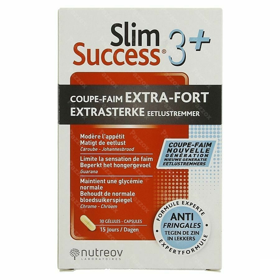 Slim Success 3+ Hongerstiller Caps 30
