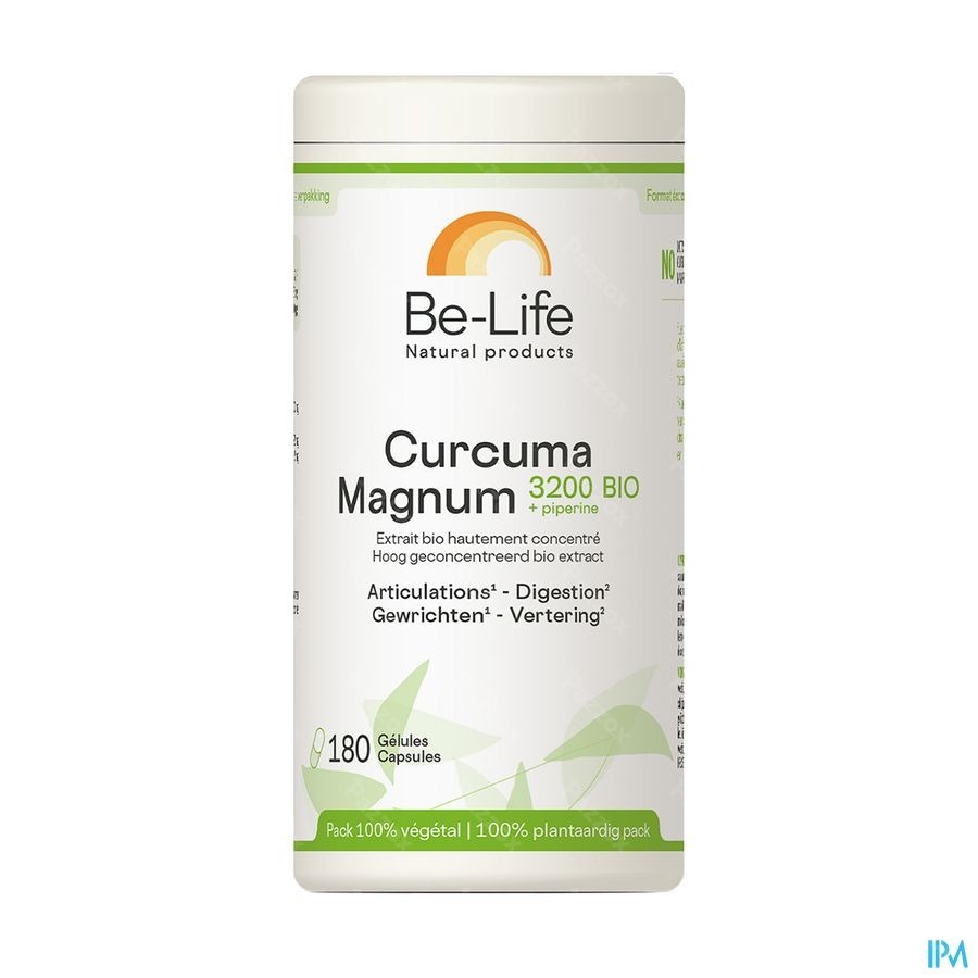 Be-Life Curcuma 3200 Magnum Bio 180 Capsules
