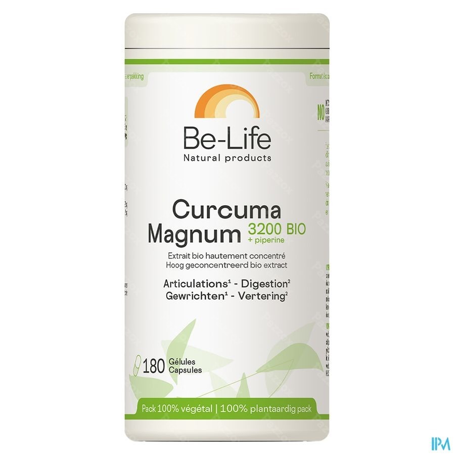 Be-Life Curcuma 3200 Magnum Bio 180 Capsules