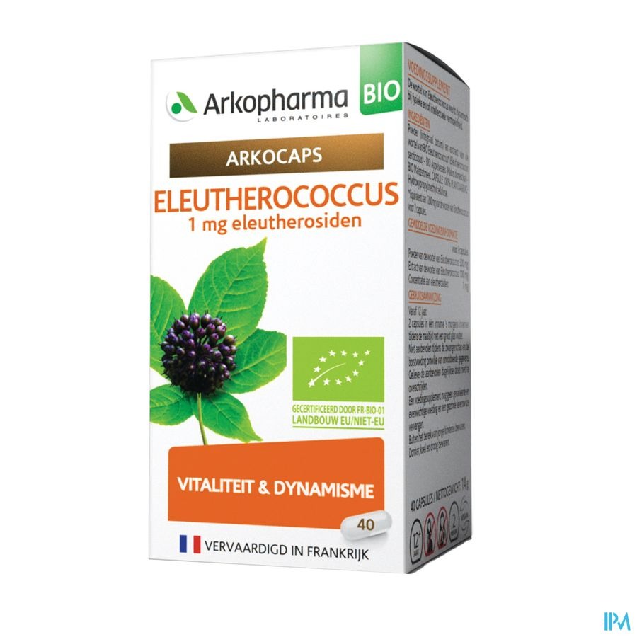Arkocaps Eleutherococcus Bio Caps 40