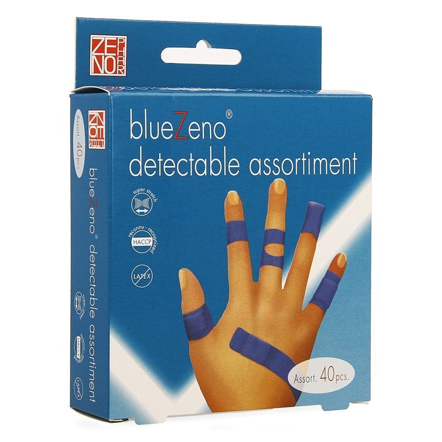 Bluezeno Pleister Detectable Assortment 40 afbeelding