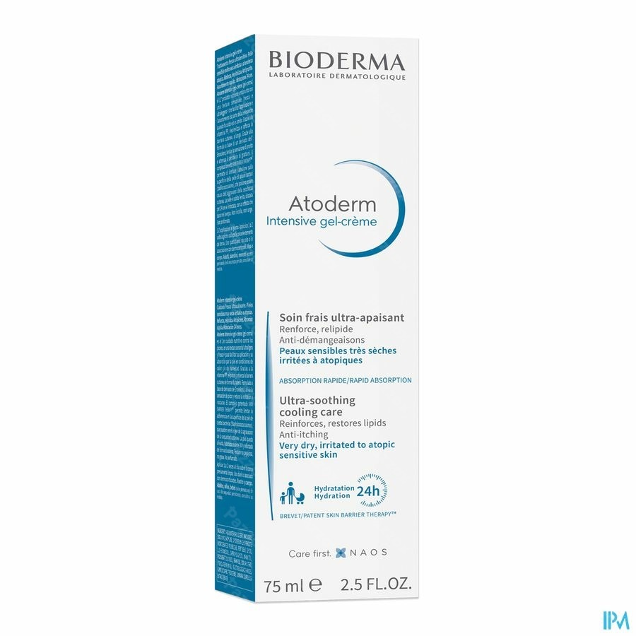 Bioderma Atoderm Intensief Kalmerende Gel-Crème 75ml