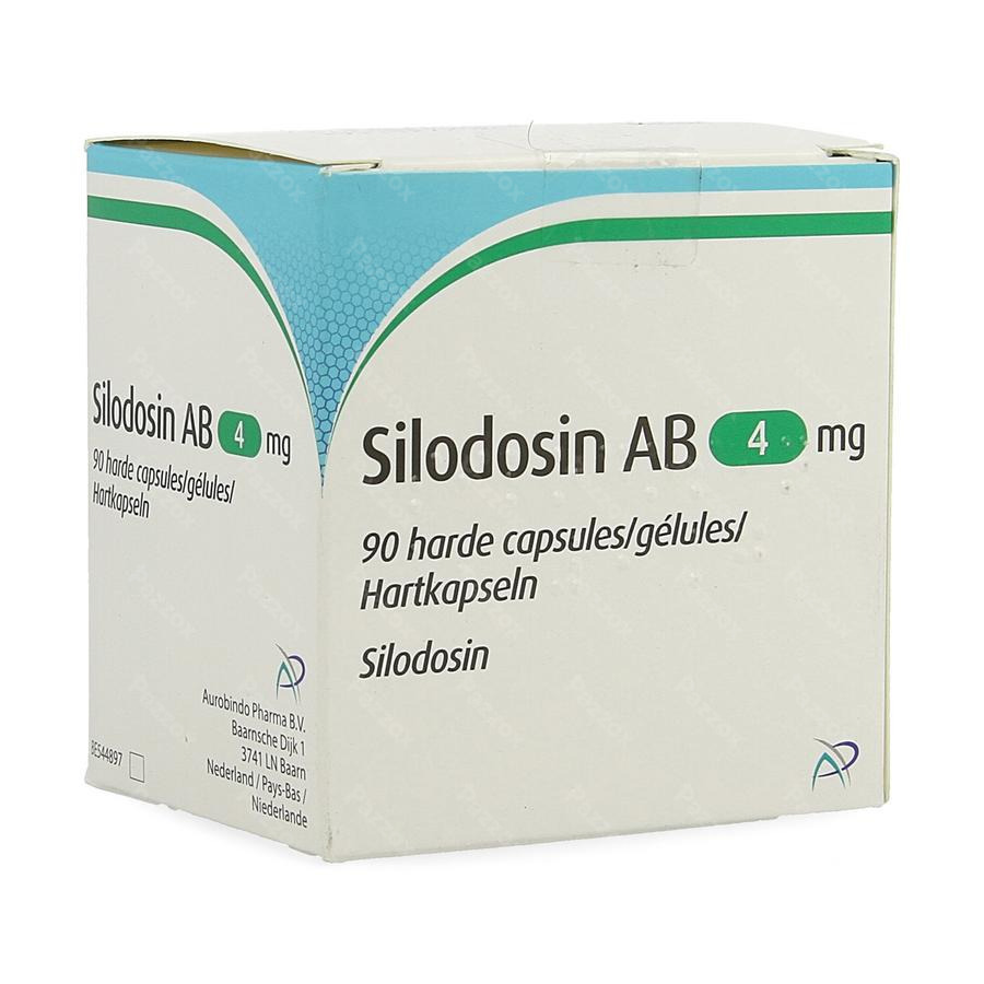 Silodosin Ab 4mg Harde Caps 90 X 4mg