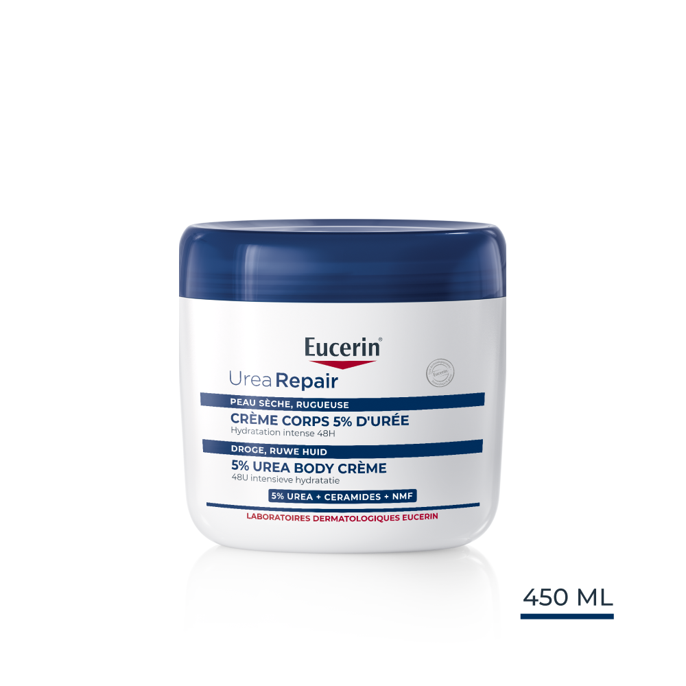 Eucerin UreaRepair 5% Urea Body Crème Droge en Ruwe Huid Pot 450ml