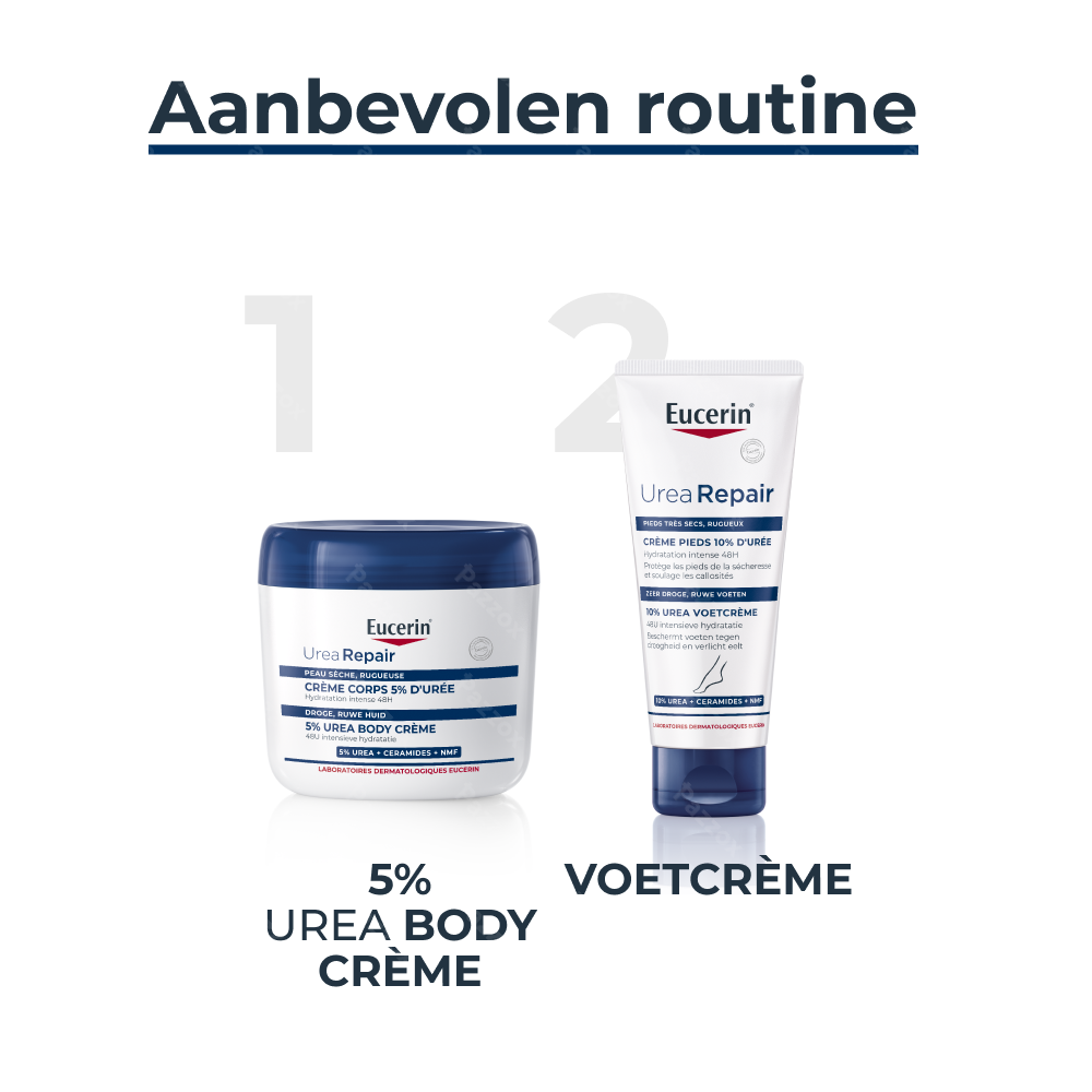 Eucerin UreaRepair 5% Urea Body Crème Droge en Ruwe Huid Pot 450ml