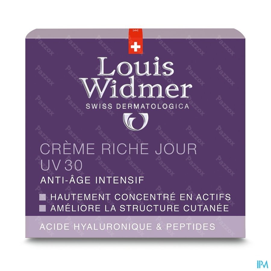 Louis Widmer Rijke Dagcreme UV30 Geparfumeerd 50ml