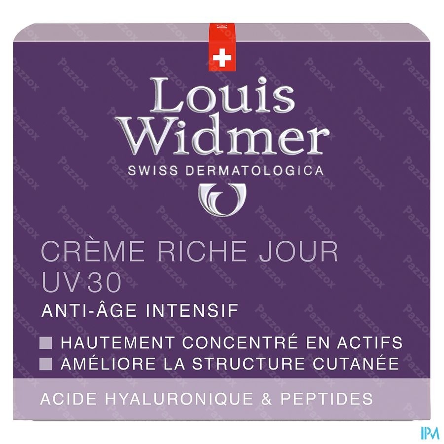 Louis Widmer Rijke Dagcreme UV30 Geparfumeerd 50ml