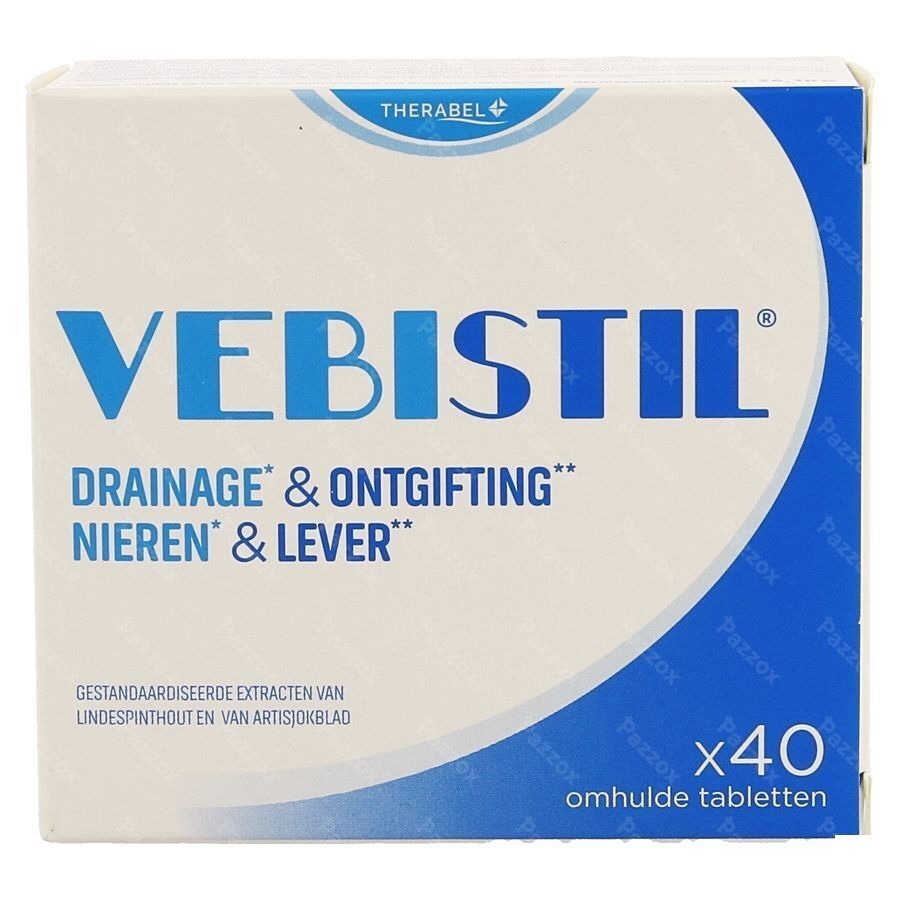 Vebistil Ontgifting Nieren & Lever 40 Tabletten