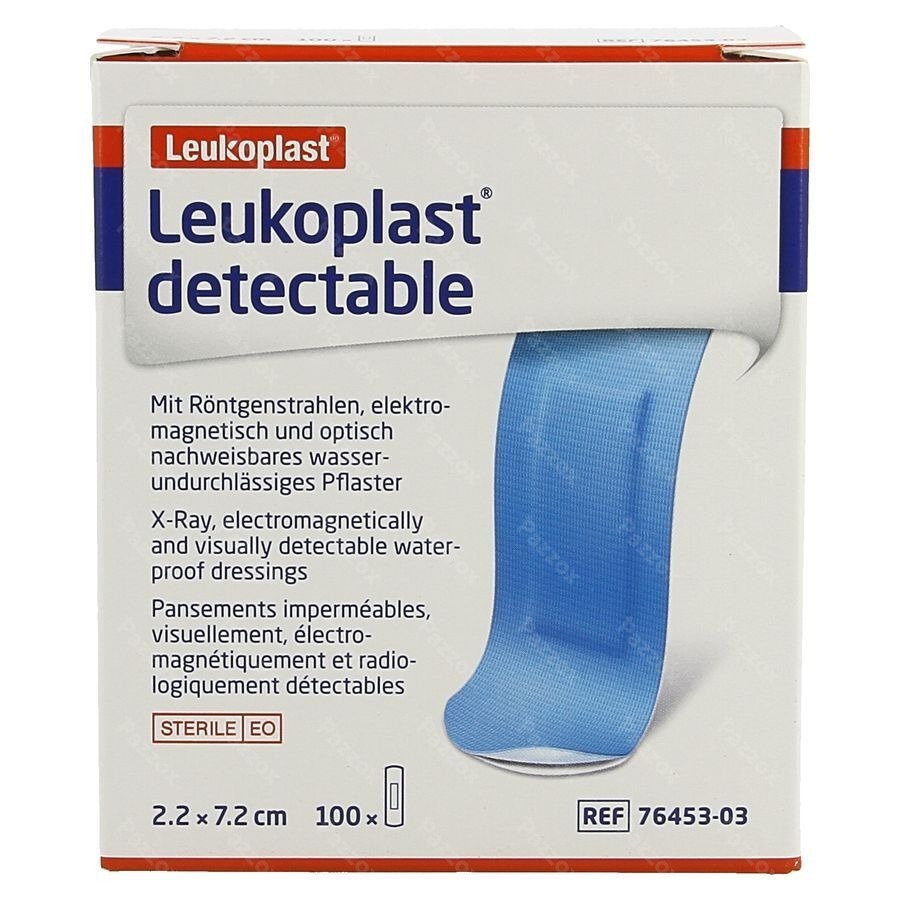 Leukoplast Detectable 22x72mm 1x100