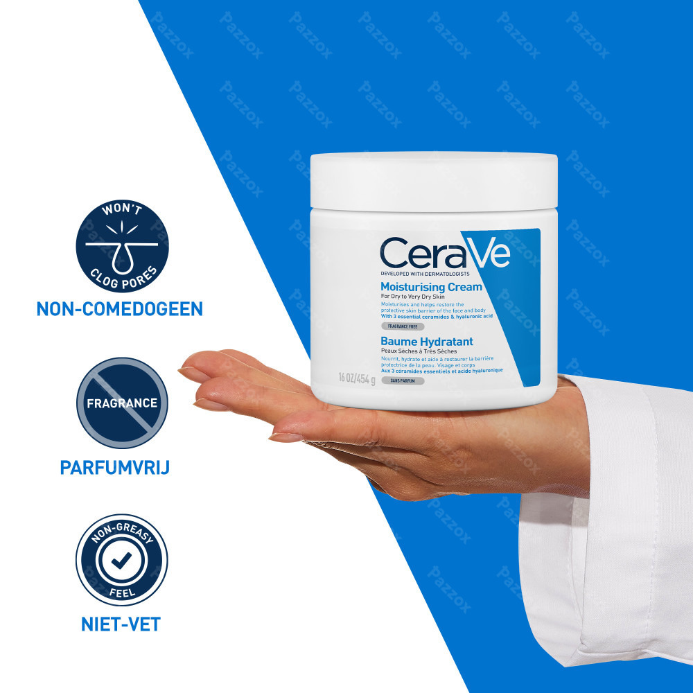 CeraVe Hydraterende Balsem met Pompje 454ml