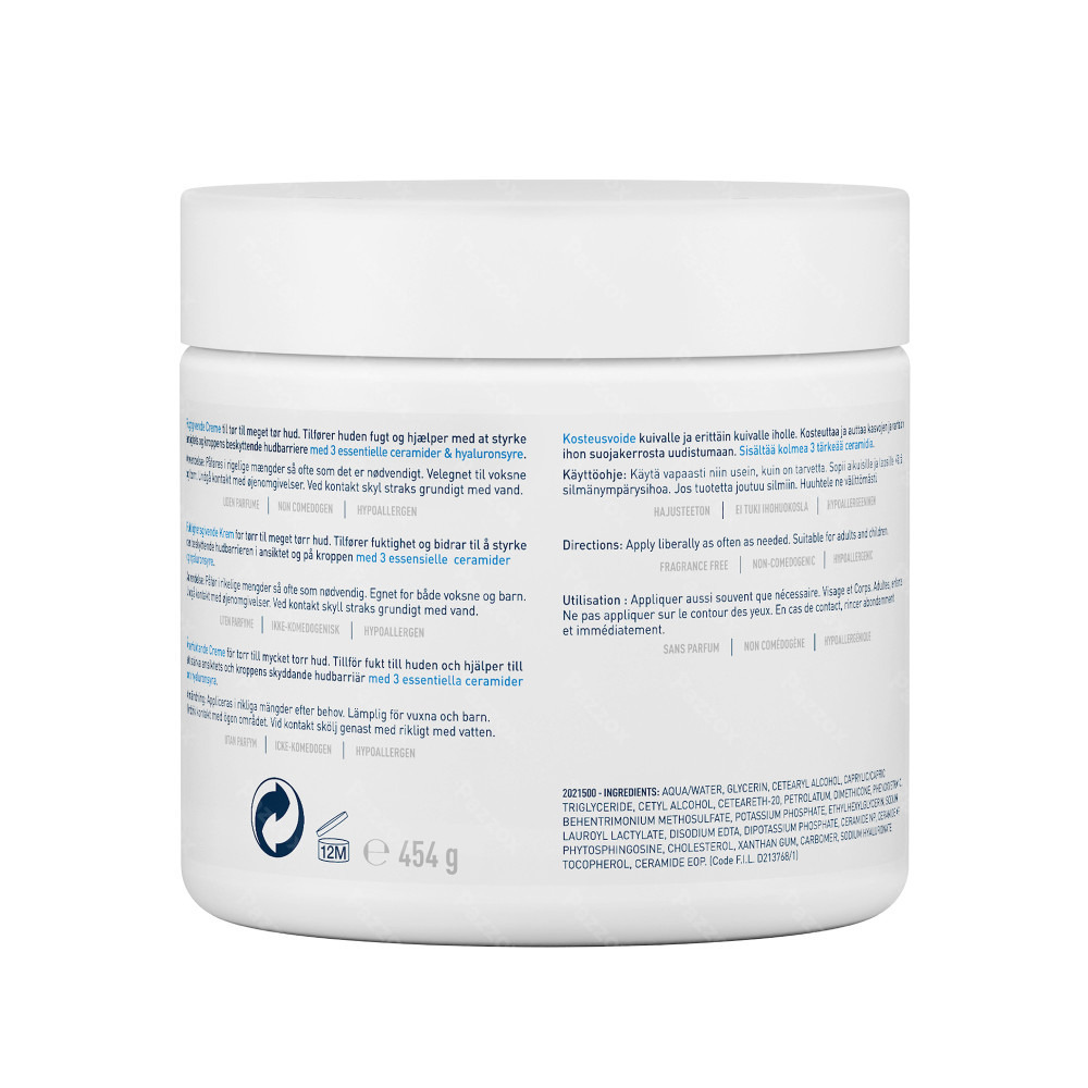 CeraVe Hydraterende Balsem met Pompje 454ml