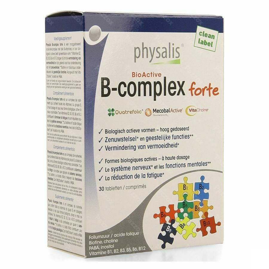 Physalis B-complex Forte 30 Tabletten