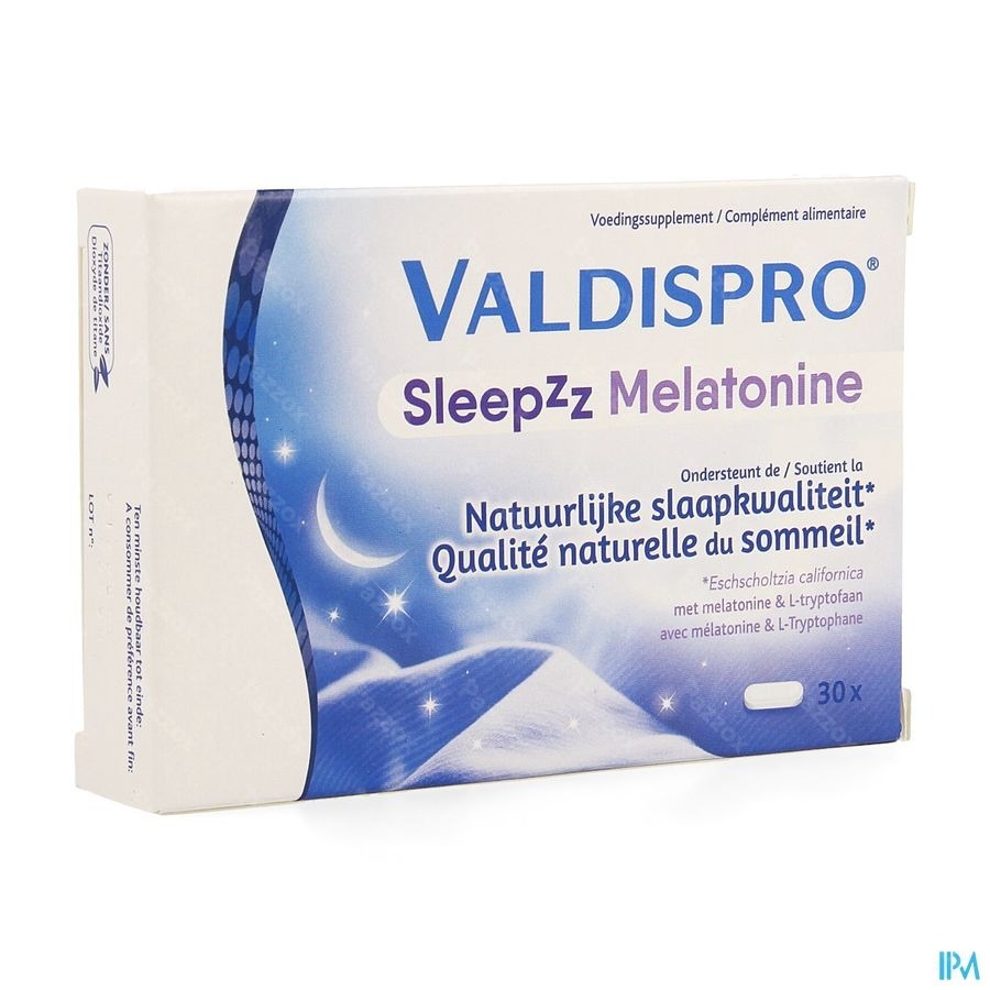 Valdispro Sleepzz  Melatonine 30 Tabletten