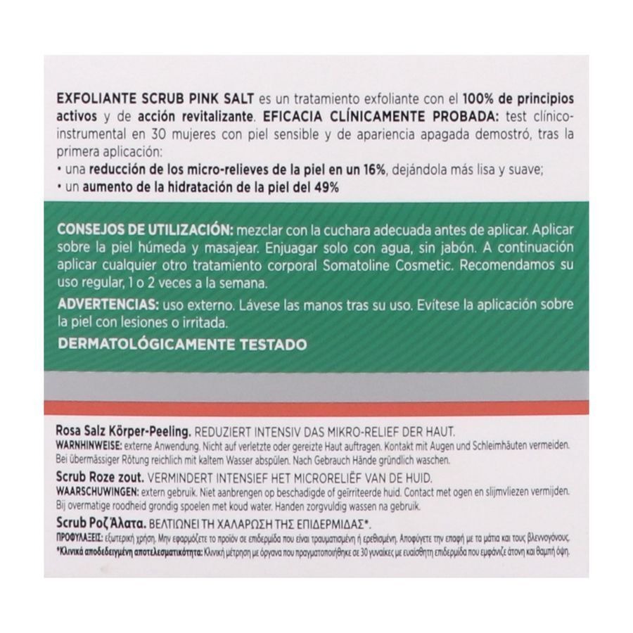 Somatoline Cosm. Exfolierende Scrub Pink Salt 350g