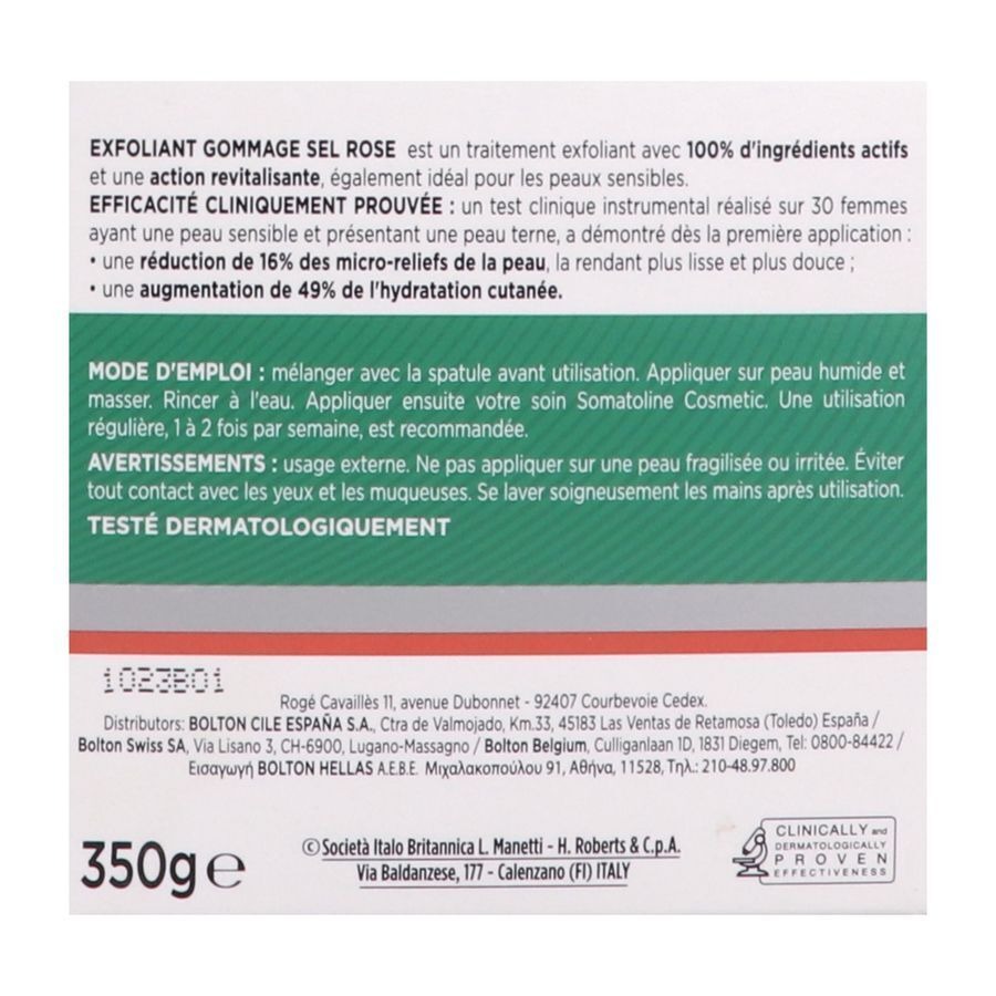 Somatoline Cosm. Exfolierende Scrub Pink Salt 350g