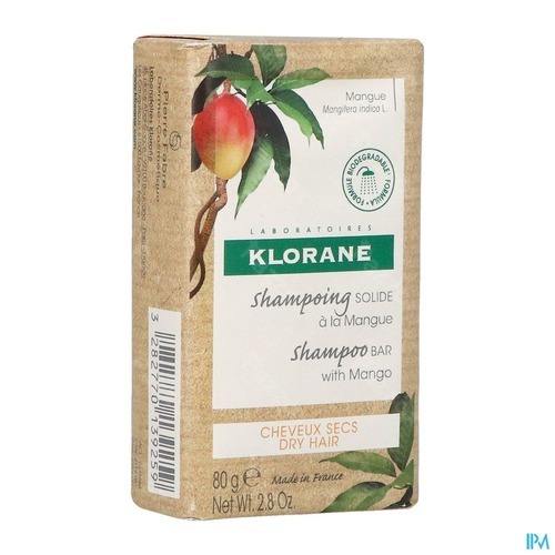 Klorane Shampoo Bar Mango 80g kopen Pazzox, online apotheek