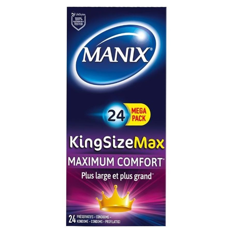 Manix King Size Max Condomen 24