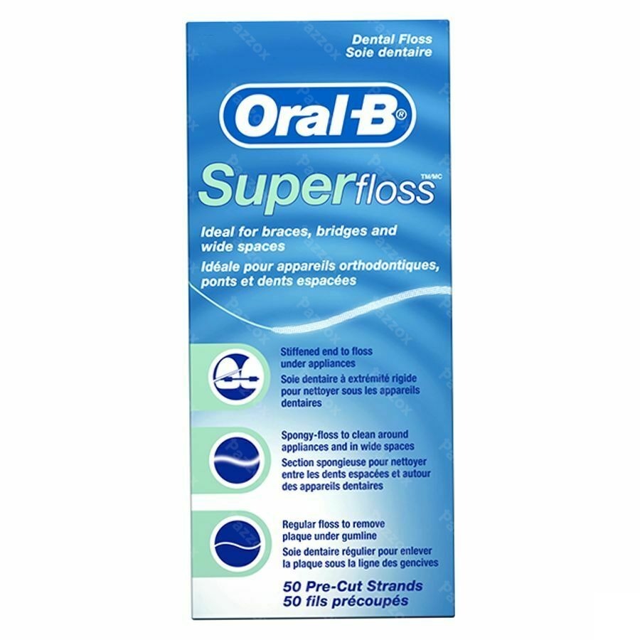 Oral-B Floss Super Floss Munt 50m