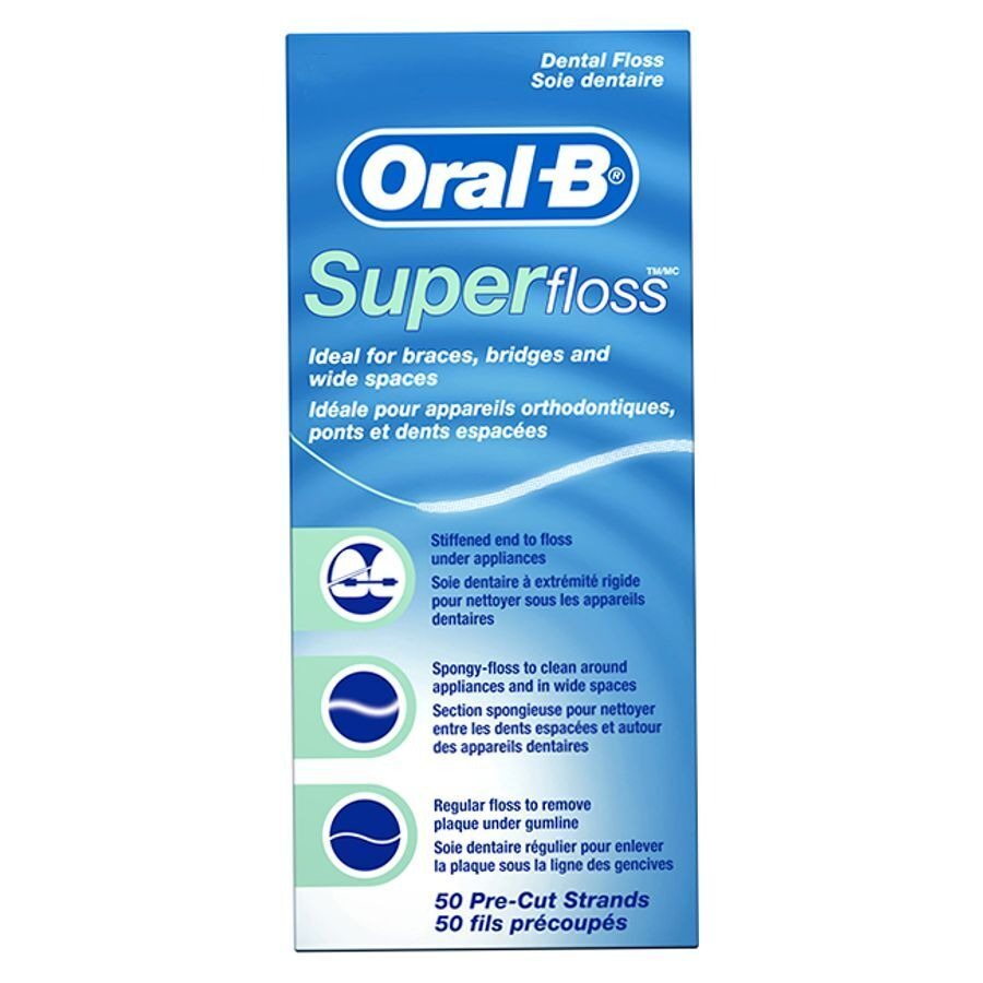 Oral-B Floss Super Floss Munt 50m