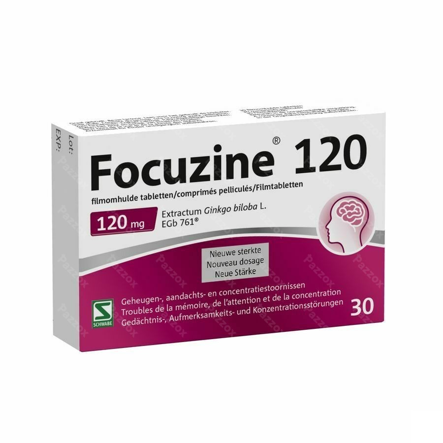 Focuzine® 120 MG 30 TABLETTEN