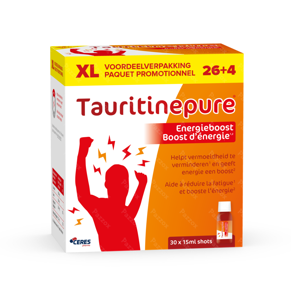 Tauritinepure Energieboost 30x15ml