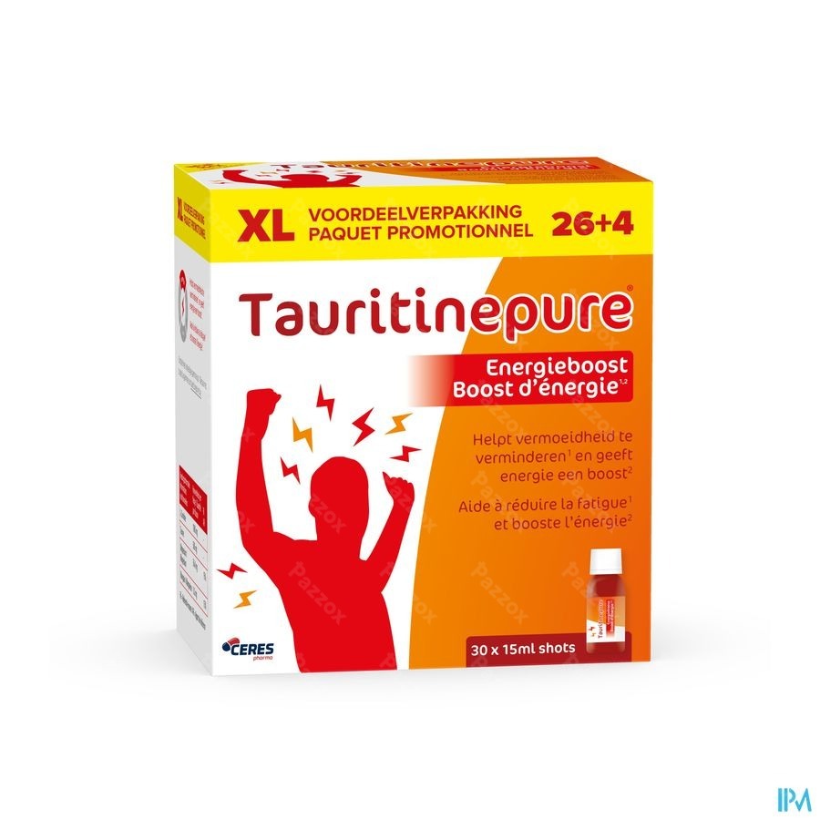 Tauritinepure Energieboost 30x15ml