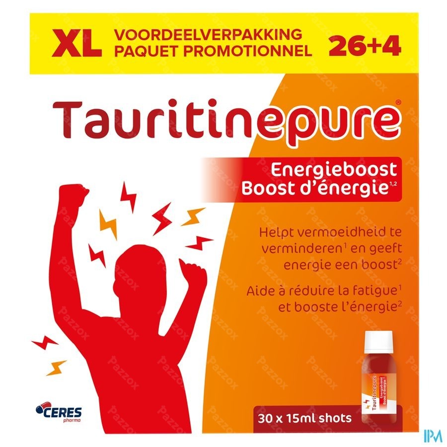 Tauritinepure Energieboost 30x15ml