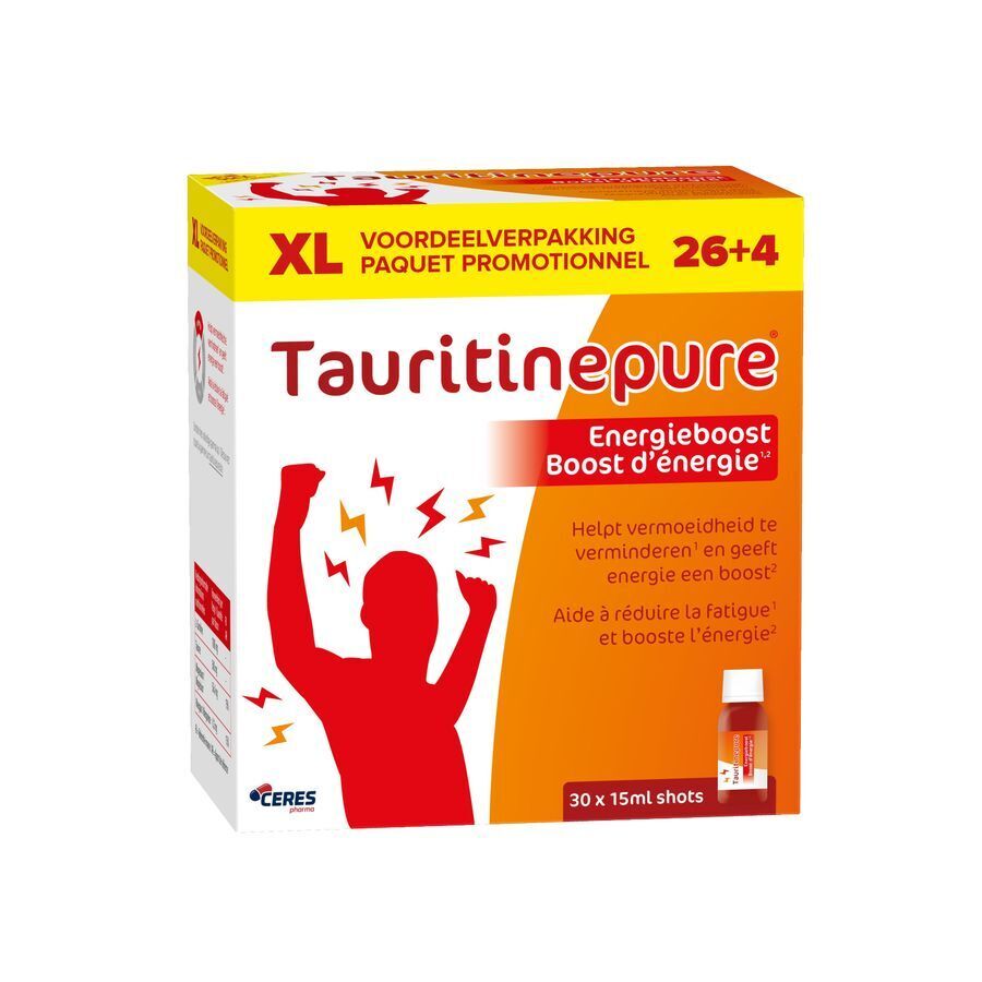 Tauritinepure Energieboost 30x15ml afbeelding 1
