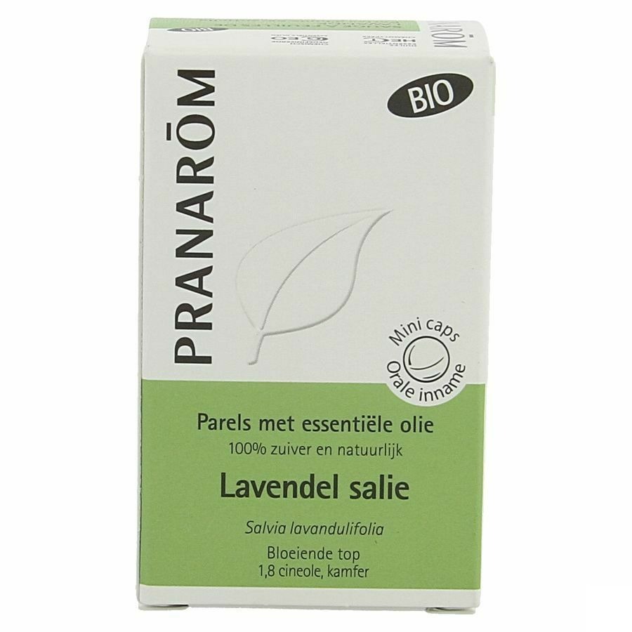 Parels Bio Lavendel Salie Ess Olie 60