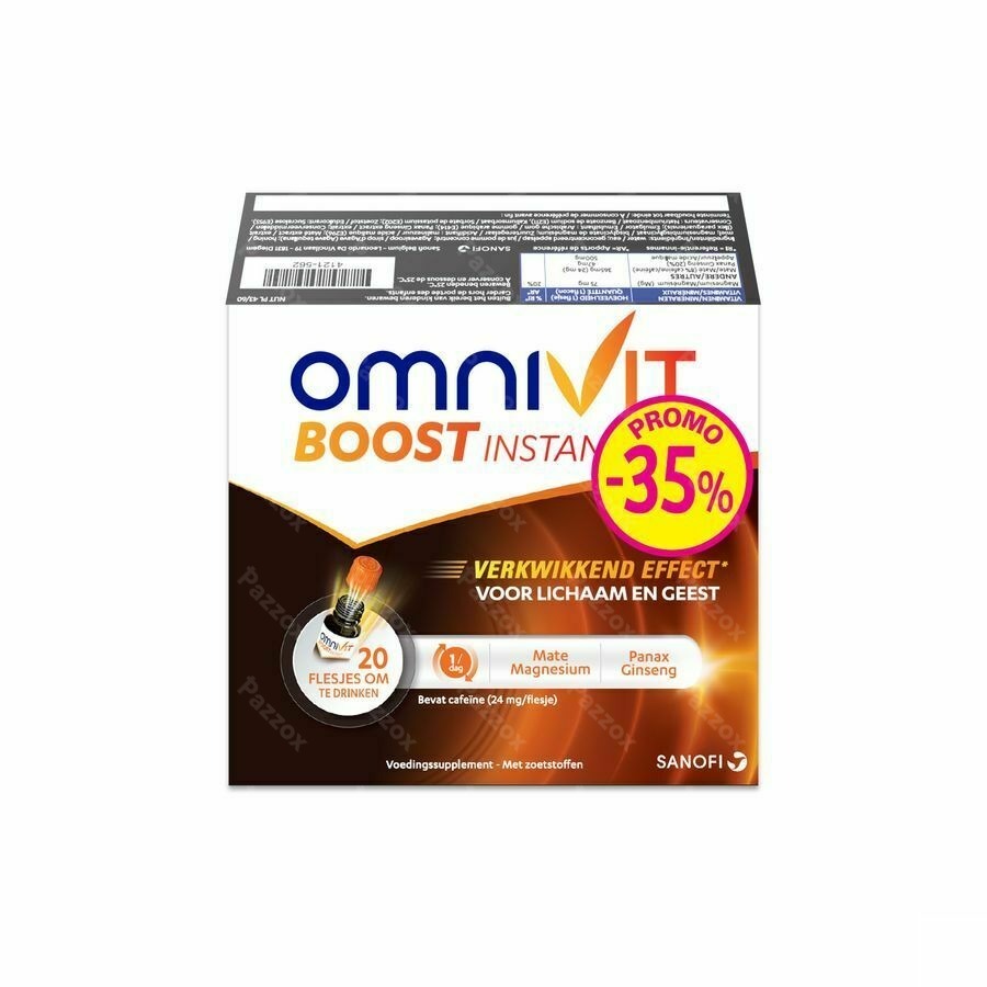 Omnivit Boost Instant 20 Energieshots Promo -35%